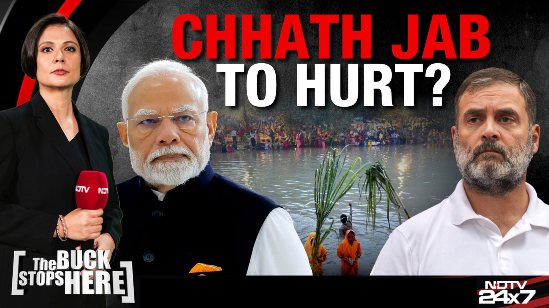 'Insult to Chhath' Row Erupts in Bihar: PM Hits Out at Congress, RJD