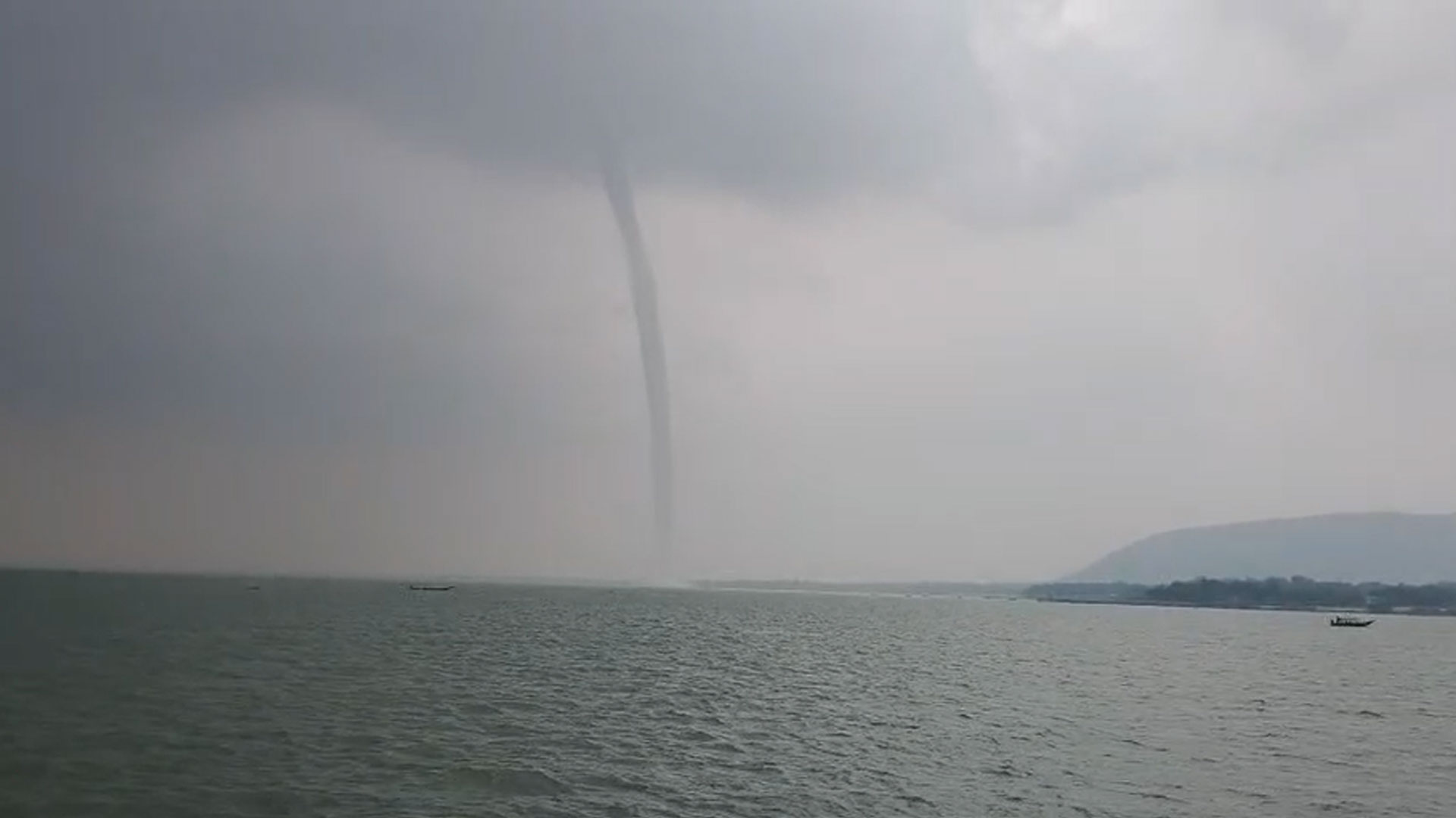 Tornado Hits Odisha's Famous Chilika Lake, Sparks Awe, Then Panic