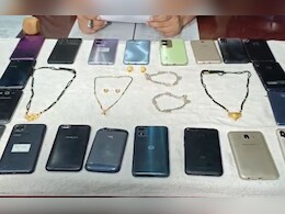 ट्रेनों में चोरी करने वाला गिरोह धराया; दिल्ली से भोपाल तक करते थे वारदात, 20 मोबाइल सहित 8 लाख का माल बरामद ट्रेनों में चोरी करने वाला गिरोह धराया; दिल्ली से भोपाल तक करते थे वारदात, 20 मोबाइल सहित 8 लाख का माल बरामद
