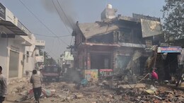दीपावली से एक दिन पहले जयपुर में दर्दनाक हादसा, गैस सिलेंडर ब्लास्ट से गिरी बिल्डिंग; एक की मौत