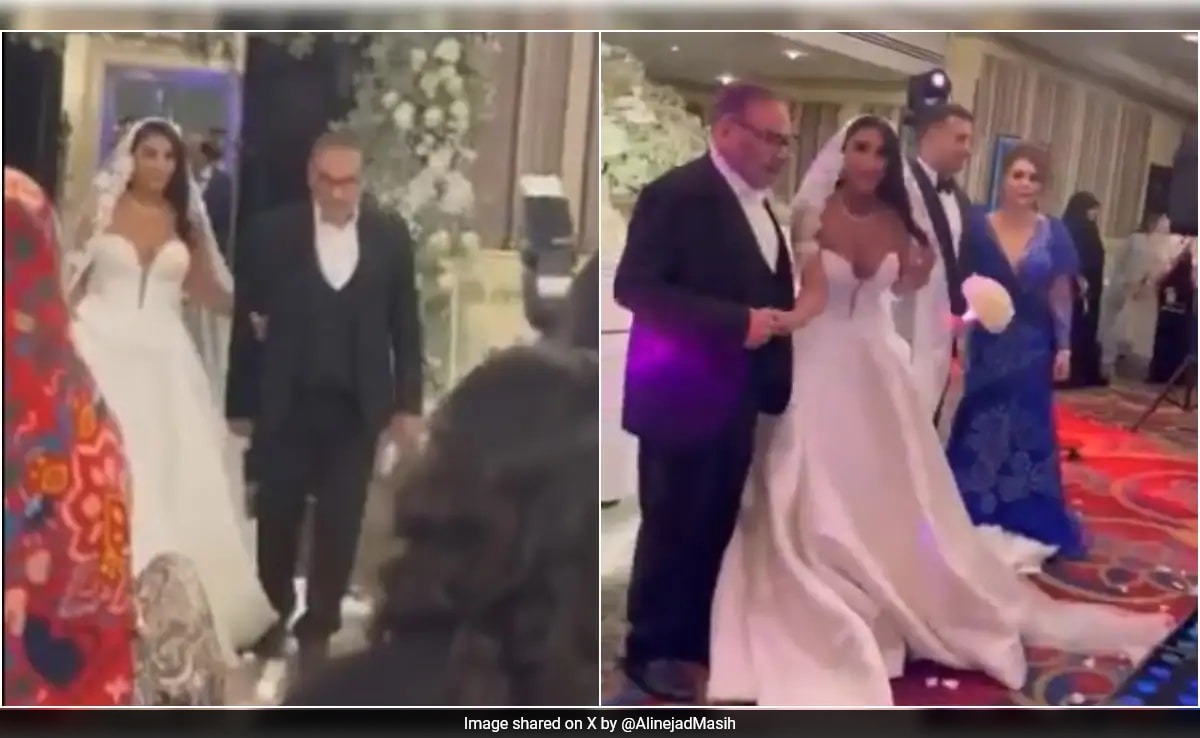 Strapless Dress, Bare Head: Iran's Pro-Hijab Leader Under Fire After Daughter's Wedding Video Goes Viral