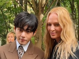 BTS' V Shines At Celine's Paris Fashion Week Show, Goes Viral For Heartwarming Gesture Towards Uma Thurman BTS' V Shines At Celine's Paris Fashion Week Show, Goes Viral For Heartwarming Gesture Towards Uma Thurman