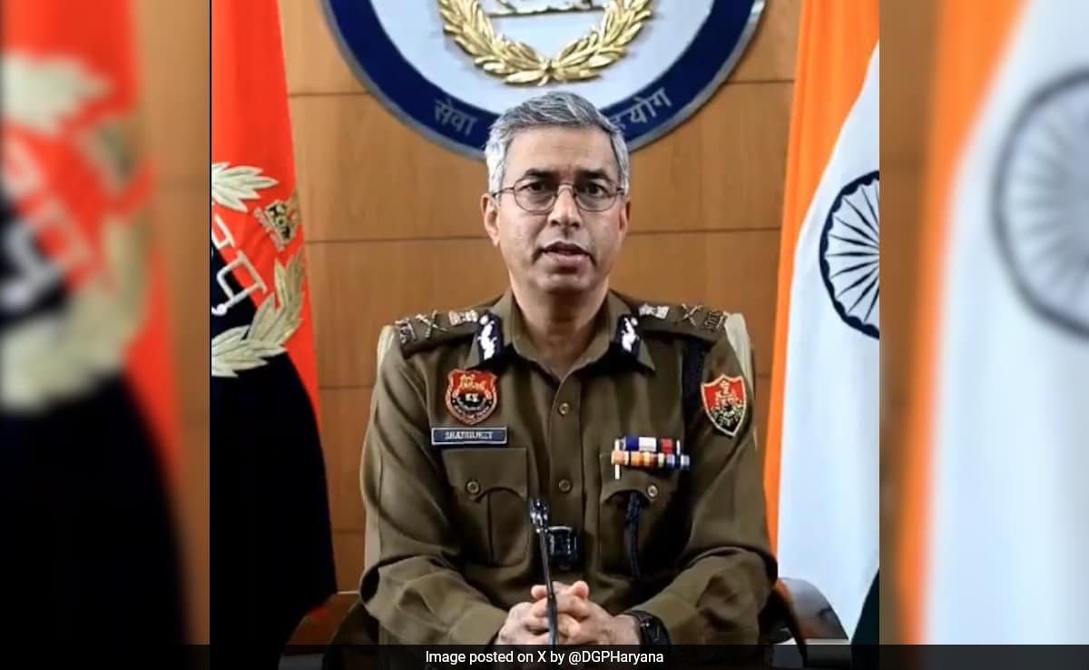 Haryana Top Cop Named In IPS Officer's Suicide Note Sent On Leave