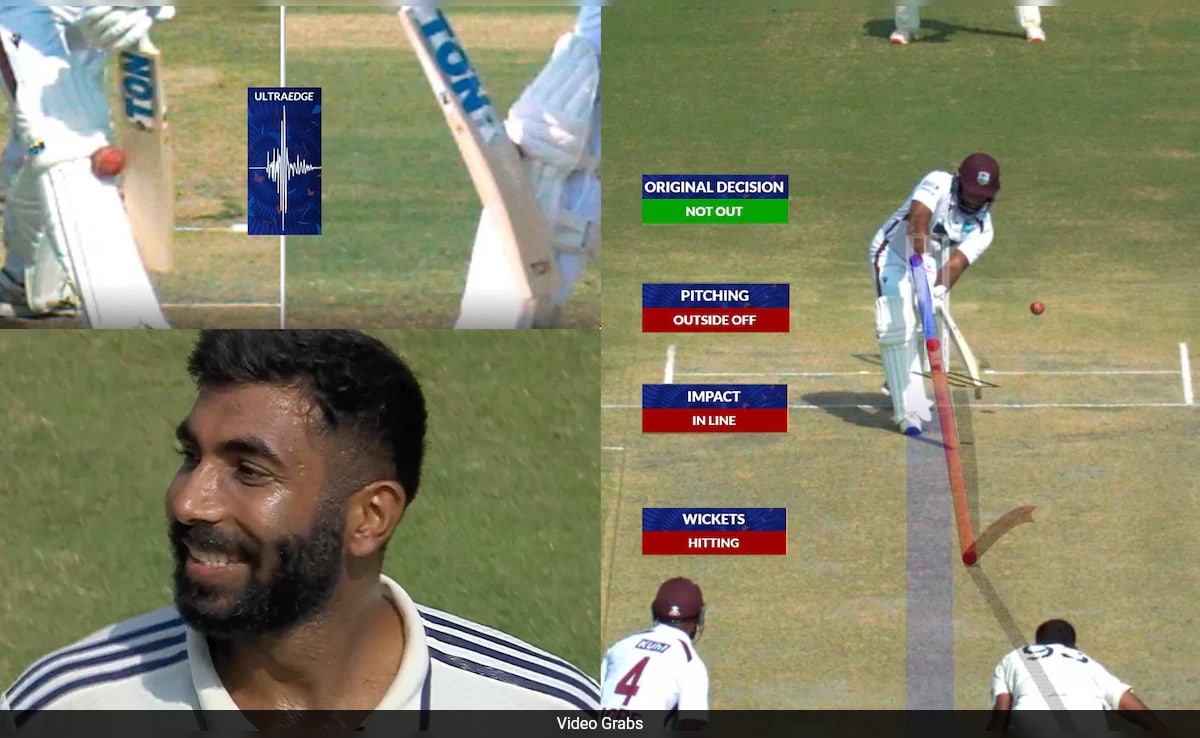 Ind vs Wi 2nd Test: रिव्यू ड्रामे ने बुमराह को किया नाराज, अंपायर को सुना दी खरी-खरी, 'सबूतों' के कारण बच गए कैंपबेल