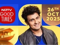 NDTV Good Times' Sonu Nigam Live On Dal Lake Concert To Mesmerise Kashmir On October 26, Check Details