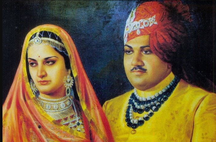 In 1943 he married Princess Krishna Kumari In 1943 he married Princess Krishna Kumari