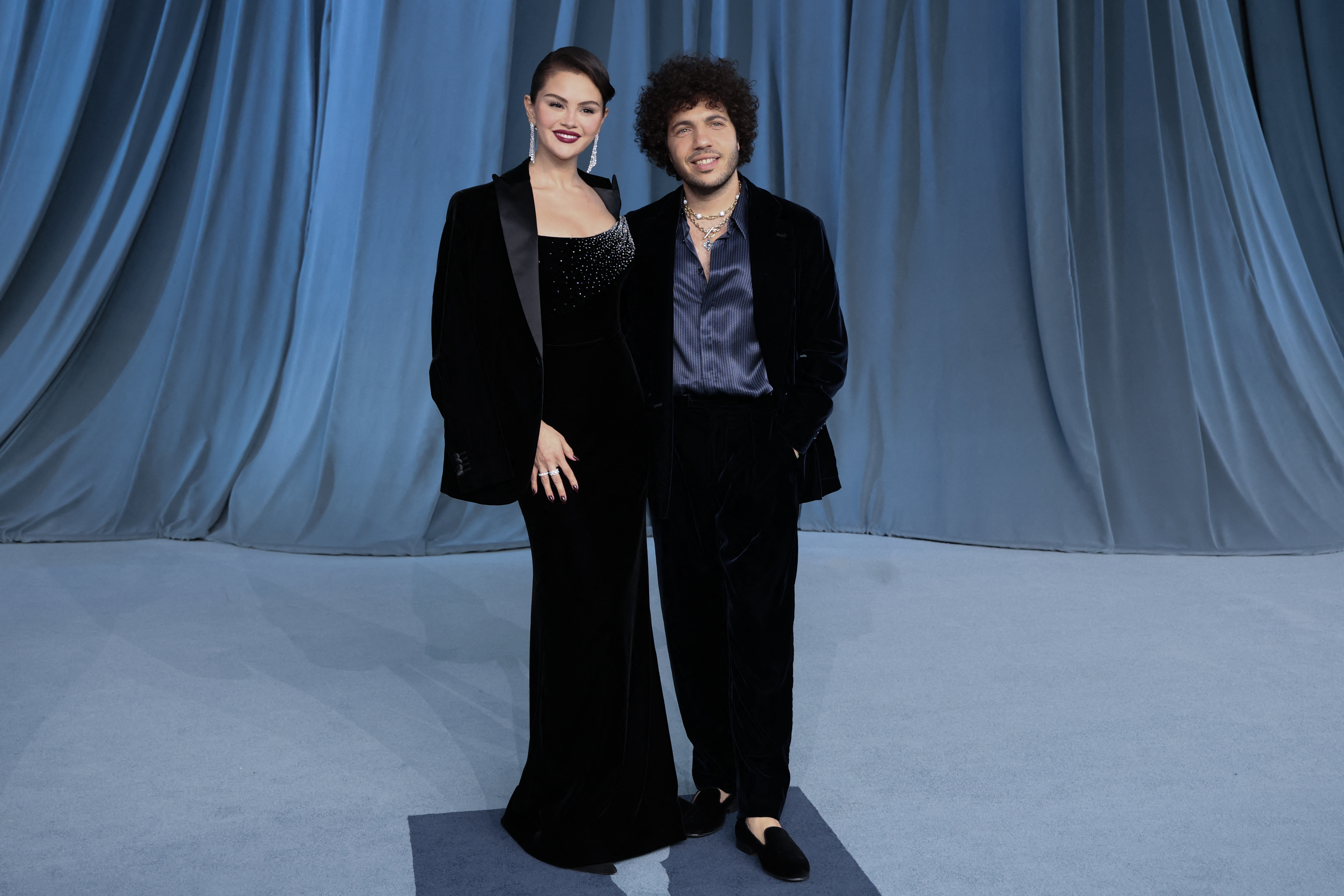Selena Gomez And Benny Blanco Make Their Debut As A Married Couple At Academy Museum Gala