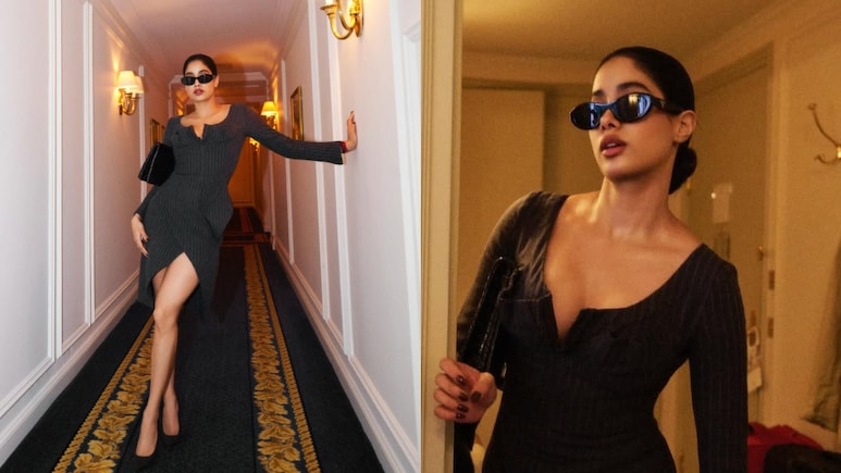 Janhvi Kapoor Channels Vintage Glamour In A Rare John Galliano Dress From His 1986 Collection