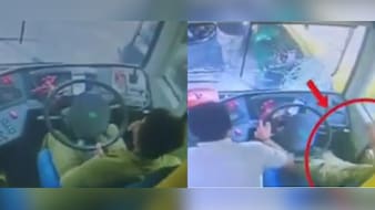 On Camera, Bengaluru Bus Rams 9 Vehicles After Driver Suffers Seizure