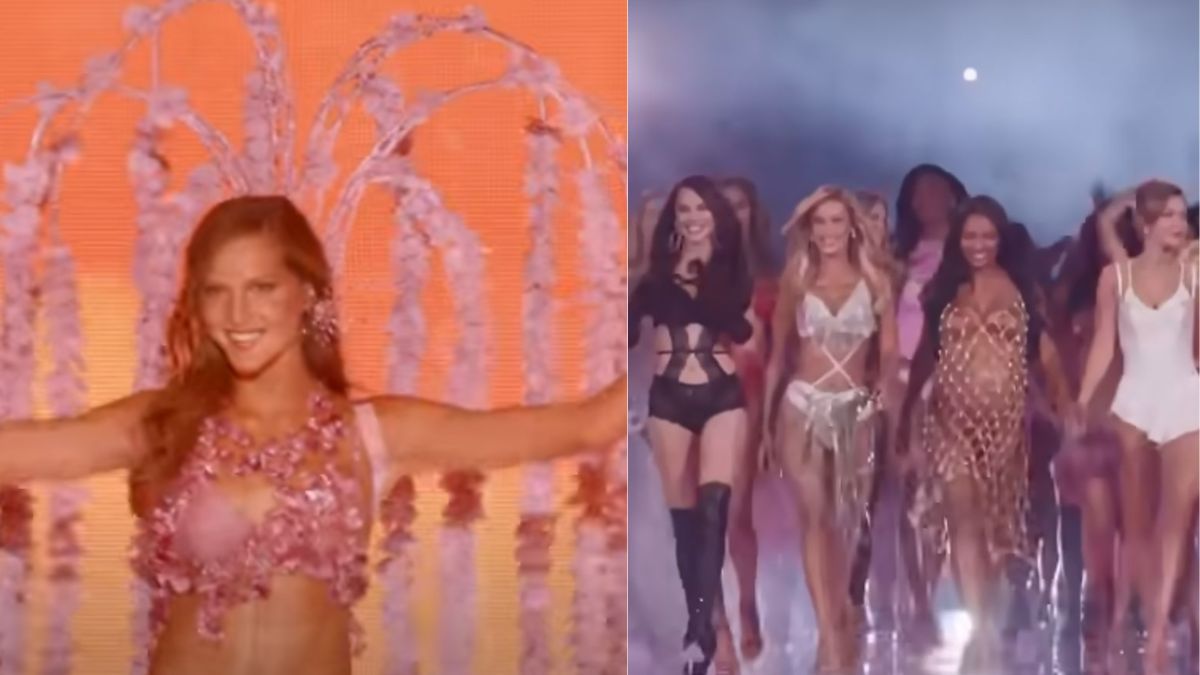 Britney Spears's <i>Toxic</i> And <i>Tere Mere Beech Mein</i> Mashup From Victoria's Secret Runway Goes Viral