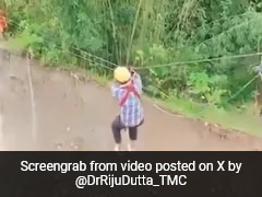Video: West Bengal Doctor Ziplines To Treat Landslide-Affected Patients