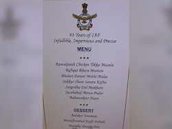 Rawalpindi Chicken Tikka To Balakot Tiramisu: Air Force&#039;s Dinner Menu Viral