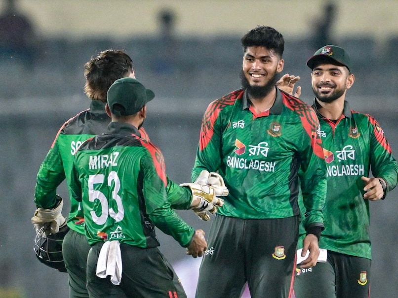 Rishad Hossain's Six-Wicket Haul Helps Bangladesh Rout West Indies In First ODI