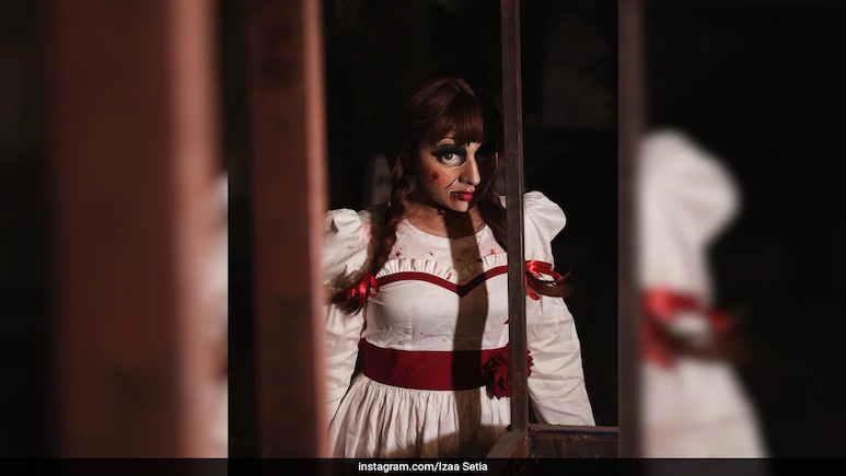 Watch: Annabelle Roams Delhi Streets In Viral Halloween Transformation Watch: Annabelle Roams Delhi Streets In Viral Halloween Transformation