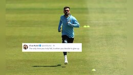 Virat Kohli Cryptic Post : हार पत्करण्याचा निर्णय...विराट कोहलीची क्रिप्टिक पोस्ट व्हायरल, नेमका अर्थ काय?