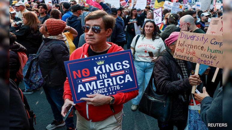 'We Love America, Not Trump': Millions Rally In US 'No Kings' Protests 'We Love America, Not Trump': Millions Rally In US 'No Kings' Protests