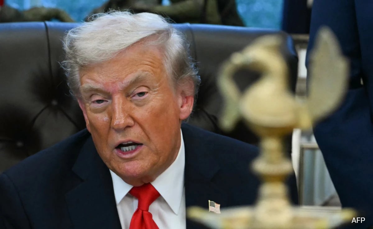 "China Has Been Very Rough", Says Trump As He Slaps 155% Tariffs