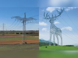 स्टॉर्क और हिरण के आकार के पावर टावर, जहां बिजली से ज्यादा चमक रही है क्रिएटिविटी स्टॉर्क और हिरण के आकार के पावर टावर, जहां बिजली से ज्यादा चमक रही है क्रिएटिविटी