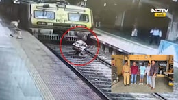 CCTV Video: अंबरनाथमध्ये थरार! लोकल येत असताना ट्रॅकवर उडी घेणाऱ्या चेन स्नॅचरला GRP-RPF ने पाठलाग करत पकडले