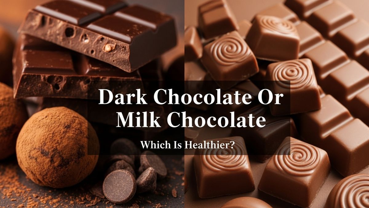 Dark Chocolate vs Milk Chocolate: Which Is Healthier? Find Out Here