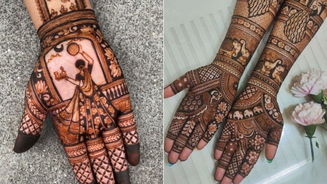 करवा चौथ के लिए 5 सबसे खूबसूरत मेहंदी डिजाइन की फोटोज