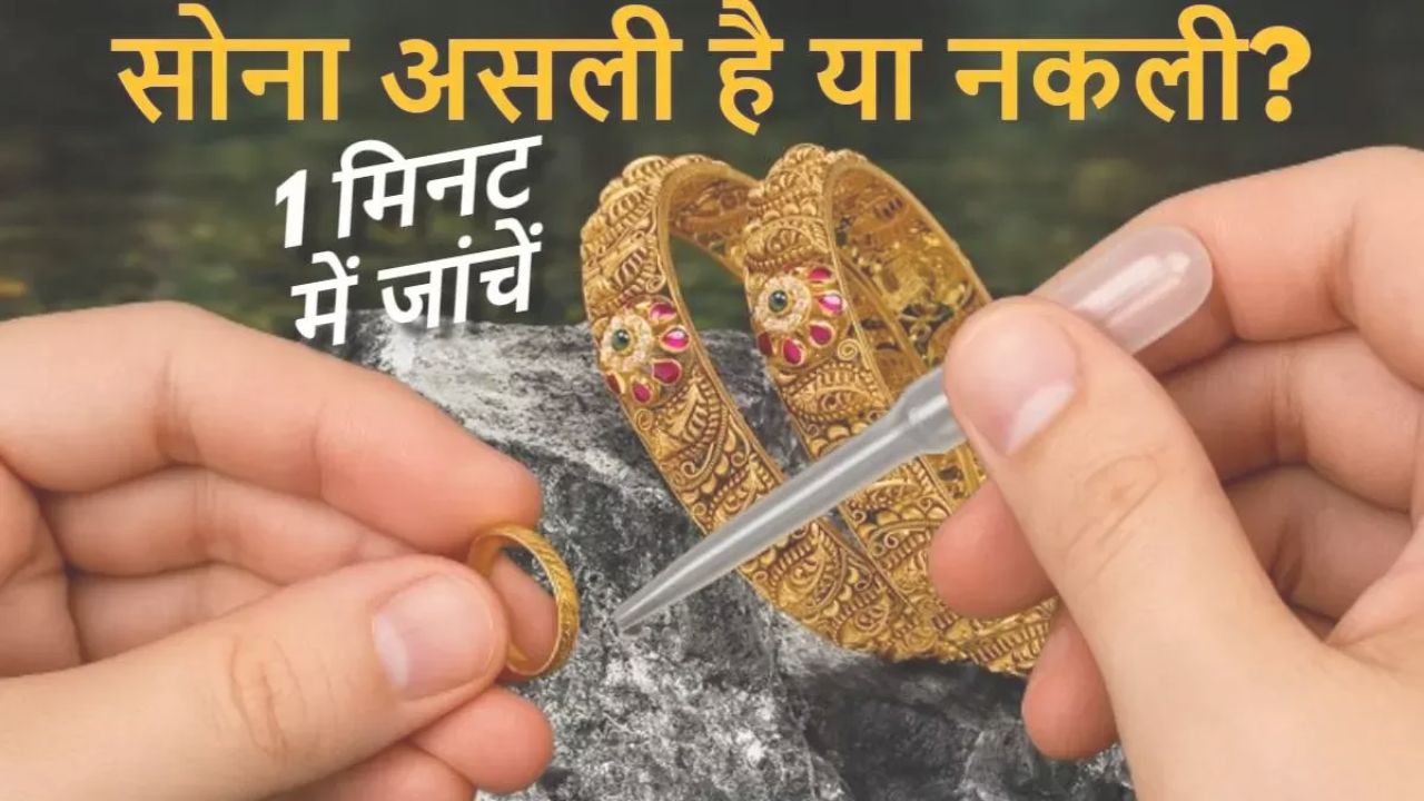 How to check Gold Purity: अब घर बैठे मिनटों में चेक करें सोने की शुद्धता, ऐसे पहचानें असली हॉलमार्क