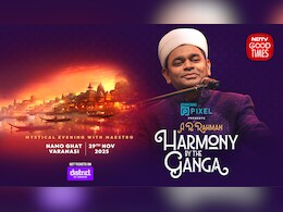 NDTV गुड टाइम्स वाराणसी में 'हार्मोनी बाय द गंगा' में एआर रहमान करेंगे परफॉर्म, नमो घाट पर तैयारियां जोरों पर NDTV गुड टाइम्स वाराणसी में 'हार्मोनी बाय द गंगा' में एआर रहमान करेंगे परफॉर्म, नमो घाट पर तैयारियां जोरों पर