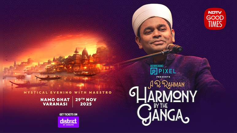 NDTV गुड टाइम्स वाराणसी में 'हार्मोनी बाय द गंगा' में एआर रहमान करेंगे परफॉर्म, नमो घाट पर तैयारियां जोरों पर NDTV गुड टाइम्स वाराणसी में 'हार्मोनी बाय द गंगा' में एआर रहमान करेंगे परफॉर्म, नमो घाट पर तैयारियां जोरों पर