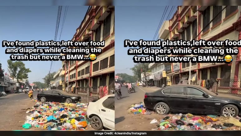 Serbian Man Touring India Spots BMW Parked In Garbage Dump. Viral Video Stuns Internet Serbian Man Touring India Spots BMW Parked In Garbage Dump. Viral Video Stuns Internet