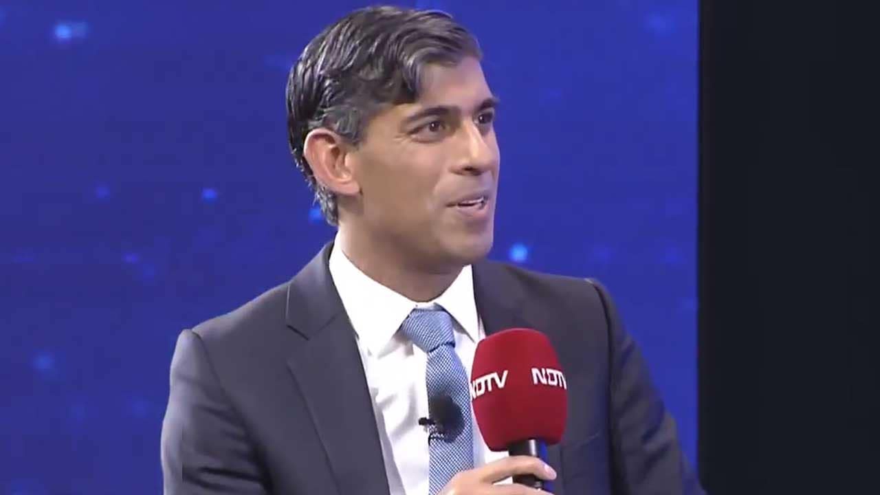 India Means An Enormous Amount To Me, Says Rishi Sunak At NDTV World Summit