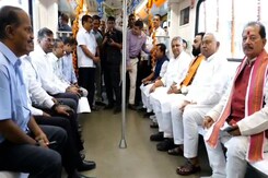 Nitish Kumar Inaugurates 3.45-Km Corridor Of Patna Metro Hours Before Poll Announcement Nitish Kumar Inaugurates 3.45-Km Corridor Of Patna Metro Hours Before Poll Announcement