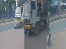 ओ भाई साब! भाग्य इसे कहते हैं.. ट्रक के नीचे आया और जिंदा बच गया शख्स  ओ भाई साब! भाग्य इसे कहते हैं.. ट्रक के नीचे आया और जिंदा बच गया शख्स