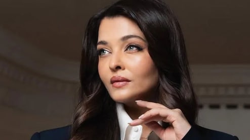 Aishwarya Rai Bachchan Redefines Power Dressing In A Navy Blue Manish Malhotra Pantsuit