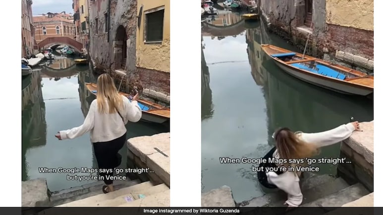 Polish Tourist Falls Into Canal In Venice, Blames Google Maps: "Be Careful" Polish Tourist Falls Into Canal In Venice, Blames Google Maps: "Be Careful"