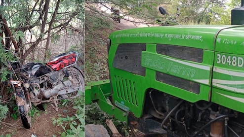 Accident News: दिवाळीची खरेदी करून परतणाऱ्या दाम्पत्याचा अपघात, पती जागीच ठार, पत्नी जखमी