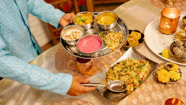 Many traditional Diwali dishes are rich in spices, which can be beneficial for digestion