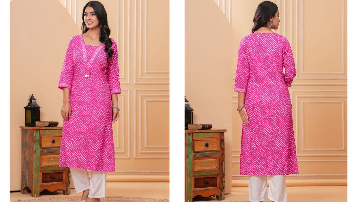 Leheriya Kurta Suits: Top Festive Picks That Never Go Out Of Style