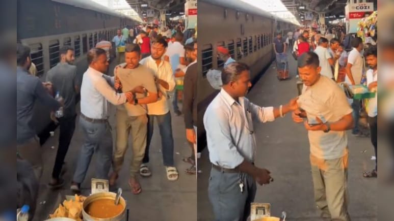 Samosa Vendor Thrashes Man As Online Payment Fails, Snatches His Smartwatch In Madhya Pradesh Samosa Vendor Thrashes Man As Online Payment Fails, Snatches His Smartwatch In Madhya Pradesh