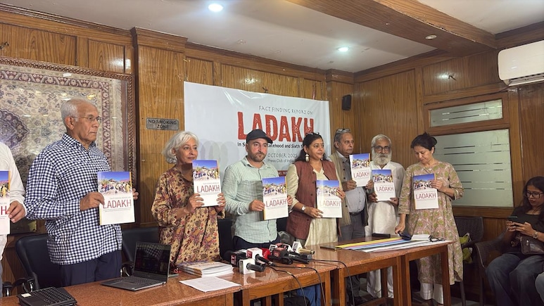 लद्दाख हिंसा को लेकर तीन संगठनों ने केंद्र सरकार को घेरा, सोनम वांगचुक को रिहा करने की मांग की