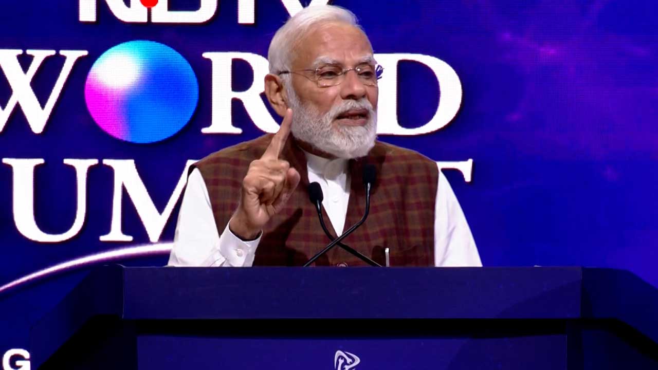 Modi Government Focuses On Making People's Lives Easier, Says PM At NDTV World Summit