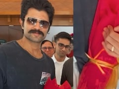 Internet Spots Vijay Deverakonda's Ring In First Appearance After Engagement