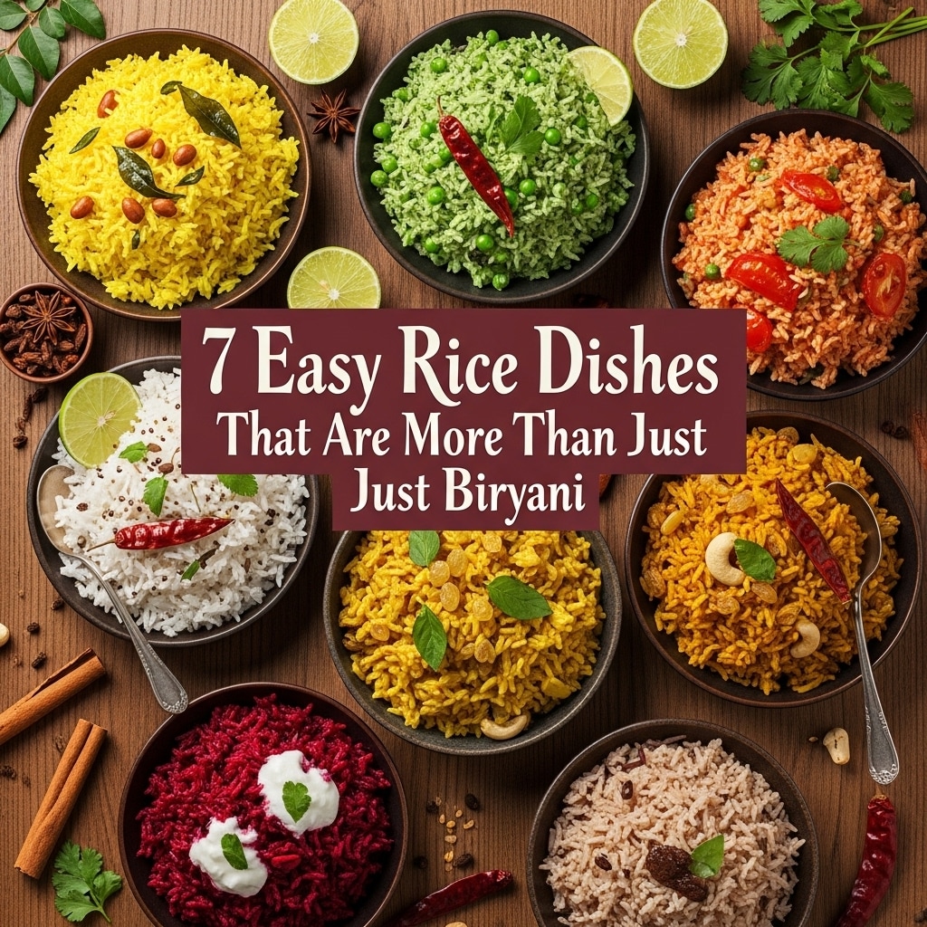 7 Easy Rice Dishes That Are More Than Just Biryani 7 Easy Rice Dishes That Are More Than Just Biryani