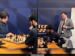 Watch: D Gukesh Wins Hearts With Act After Beating King-Throwing Hikaru Nakamura Watch: D Gukesh Wins Hearts With Act After Beating King-Throwing Hikaru Nakamura