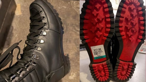 राह चलते महिला ने 1300 रुपये में खरीदा सेकंड हैंड जूता, घर जाकर जब पढ़ा कंपनी का नाम तो रह गई हक्की बक्की