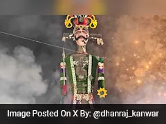 Ravana Effigy's Face Refuses To Burn During Dussehra Celebrations In Kota