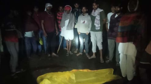 टोंक में अवैध बजरी से भरे ट्रैक्टर-ट्रॉली की टक्कर में युवक की मौत, शव के साथ धरने पर बैठे ग्रामीण