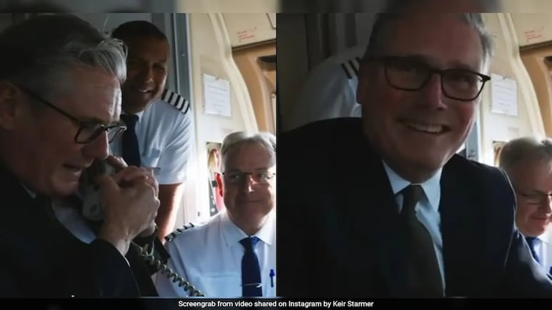"This Is Your PM In Cockpit": Keir Starmer's On-Flight Message To UK Trade Delegation "This Is Your PM In Cockpit": Keir Starmer's On-Flight Message To UK Trade Delegation