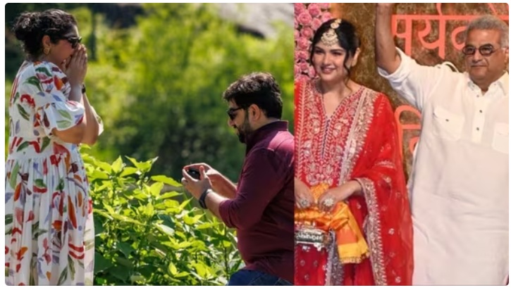 अंशुला कपूर और रोहन ठक्कर की सगाई में बेटे जहान के साथ पहुंची महीप, बोनी कपूर के दामाद का करण जौहर से है खास रिश्ता
