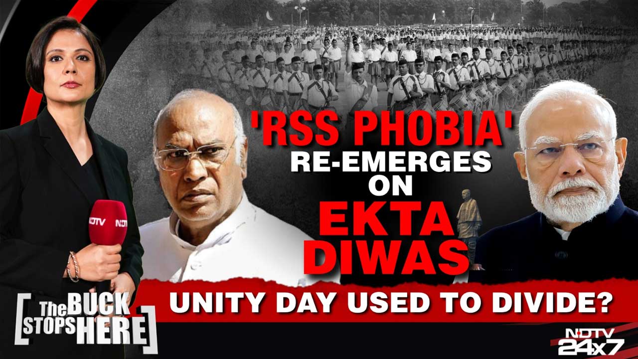 'RSS Phobia' Re-Emerges On Ekta Diwas: Unity Day Used To Divide?