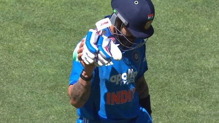 Virat's Disastrous Run Continues, Dismissed For A Duck In 2nd Australia ODI